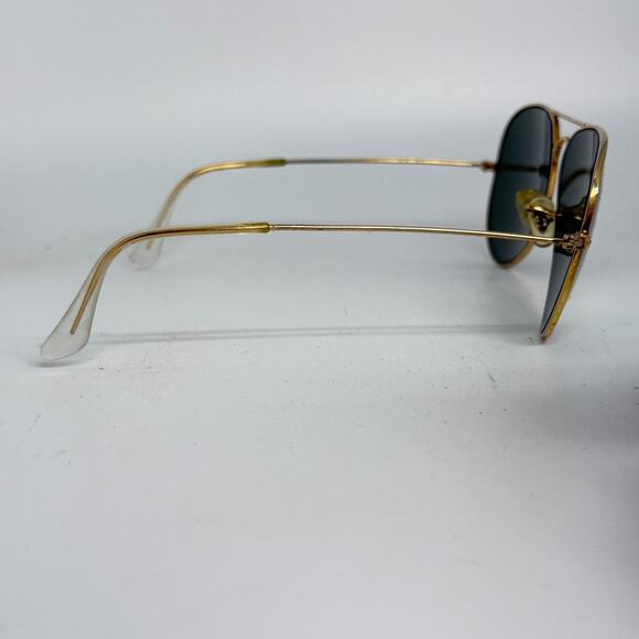 Ray-Ban Sunglasses RB3025 Aviator Classic Arista Gold Frame Green Lenses 20068 - Picture 4 of 8